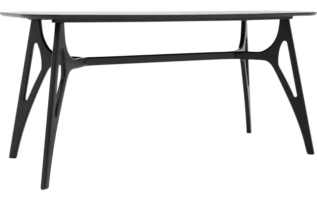 Goossens basic eettafel trani zwart essenhout - 8243890-goossens-basic-trani-eettafel-essenhout-zwart-04