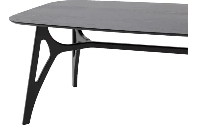 Goossens basic eettafel trani zwart essenhout - 8243890-goossens-basic-trani-eettafel-essenhout-zwart-06