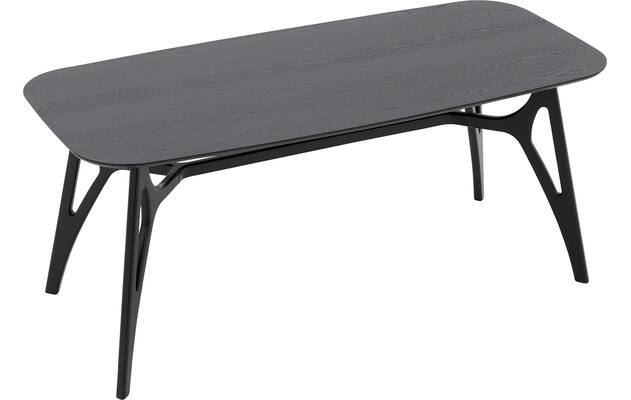 Goossens basic eettafel trani zwart essenhout - 8243892-goossens-basic-trani-eettafel-essenhout-zwart-03