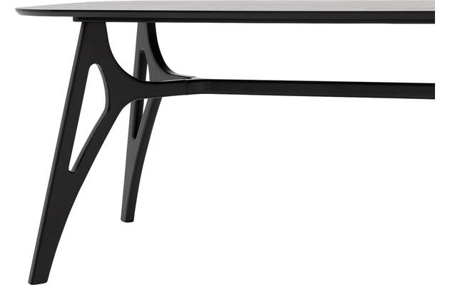 Goossens basic eettafel trani zwart essenhout - 8243892-goossens-basic-trani-eettafel-essenhout-zwart-05
