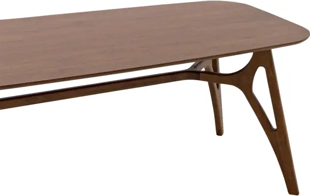Goossens basic eettafel trani noten noten - 8243893-goossens-basic-trani-eettafel-essenhout-bruin-06