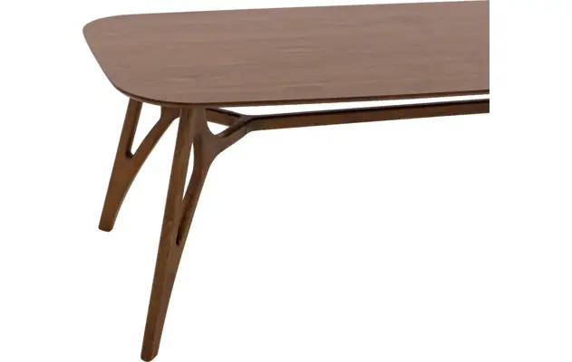 Goossens basic eettafel trani noten noten - 8243893-goossens-basic-trani-eettafel-essenhout-bruin-07