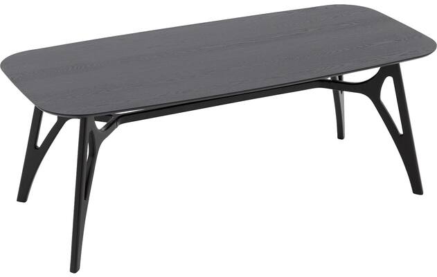 Goossens basic eettafel trani zwart essenhout - 8243894-goossens-basic-trani-eettafel-essenhout-zwart-03