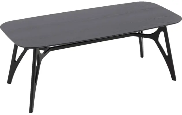 Goossens basic eettafel trani zwart essenhout - 8243894-goossens-basic-trani-eettafel-essenhout-zwart-03
