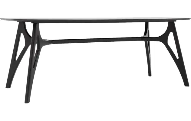 Goossens basic eettafel trani zwart essenhout - 8243894-goossens-basic-trani-eettafel-essenhout-zwart-04
