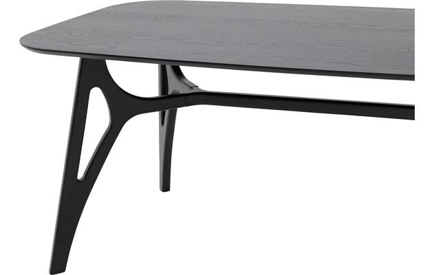 Goossens basic eettafel trani zwart essenhout - 8243894-goossens-basic-trani-eettafel-essenhout-zwart-06