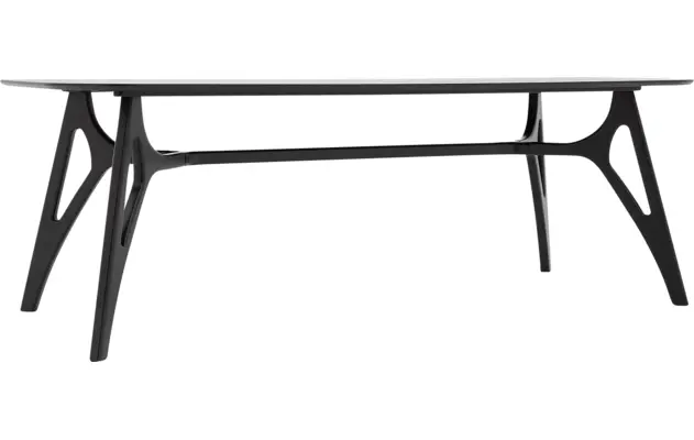 Goossens basic eettafel trani zwart essenhout - 8243896-goossens-basic-trani-eettafel-essenhout-zwart-04