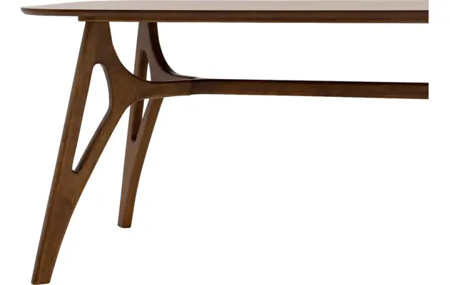 Goossens basic eettafel trani noten noten - 8243897-goossens-basic-trani-eettafel-essenhout-bruin-05