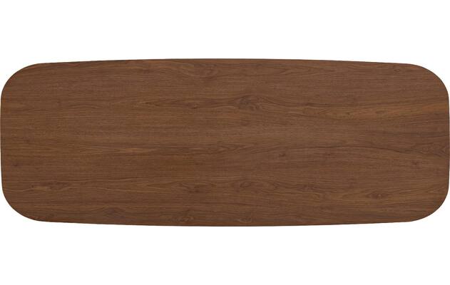 Goossens basic eettafel trani noten noten - 8243897-goossens-basic-trani-eettafel-essenhout-bruin-08