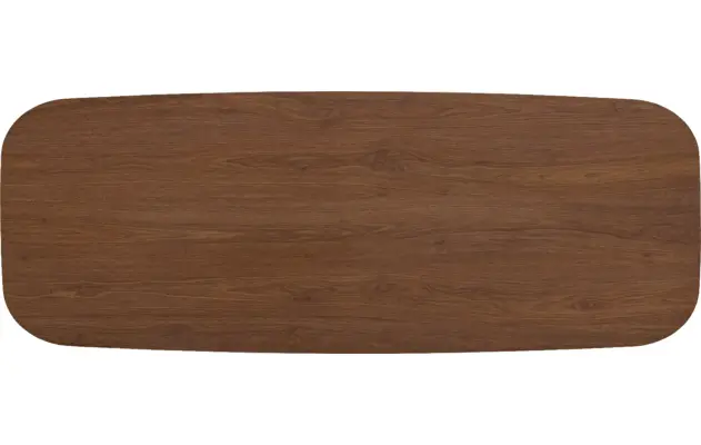 Goossens basic eettafel trani noten noten - 8243897-goossens-basic-trani-eettafel-essenhout-bruin-08