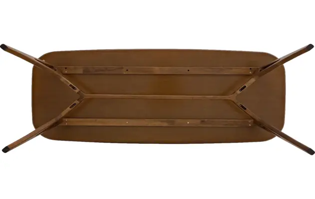Goossens basic eettafel trani noten noten - 8243897-goossens-basic-trani-eettafel-essenhout-bruin-09