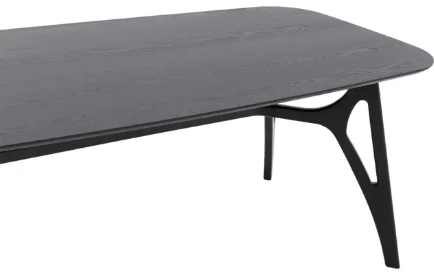 Goossens basic eettafel trani zwart essenhout - 8243898-goossens-basic-trani-eettafel-essenhout-zwart-07