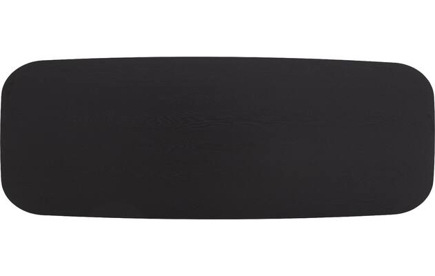 Goossens basic eettafel trani zwart essenhout - 8243898-goossens-basic-trani-eettafel-essenhout-zwart-08
