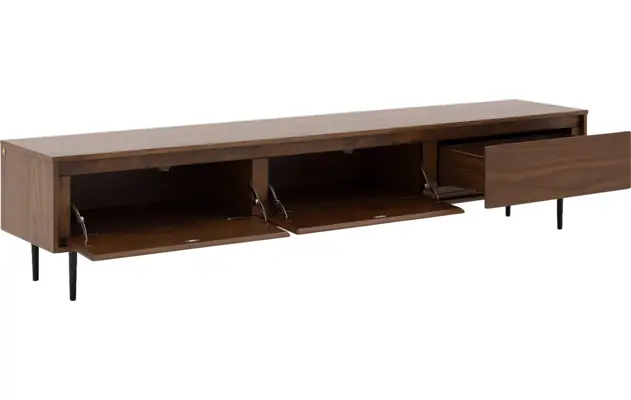Goossens basic tv meubel trani noten noten - 8243901-goossens-basic-trani-tv-meubel-essenhout-bruin-06