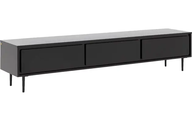 Goossens basic tv meubel trani zwart essenhout - 8243902-goossens-basic-trani-tv-meubel-essenhout-zwart-03