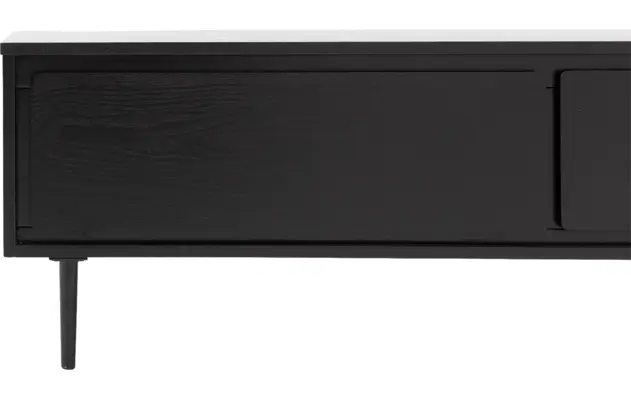 Goossens basic tv meubel trani zwart essenhout - 8243902-goossens-basic-trani-tv-meubel-essenhout-zwart-08