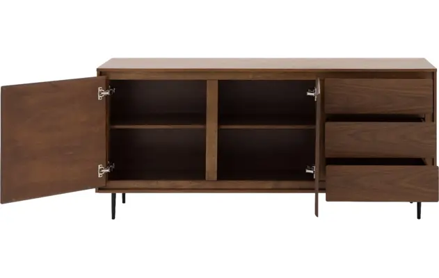 Goossens basic dressoir trani noten noten - 8243903-goossens-basic-trani-dressoir-essenhout-02