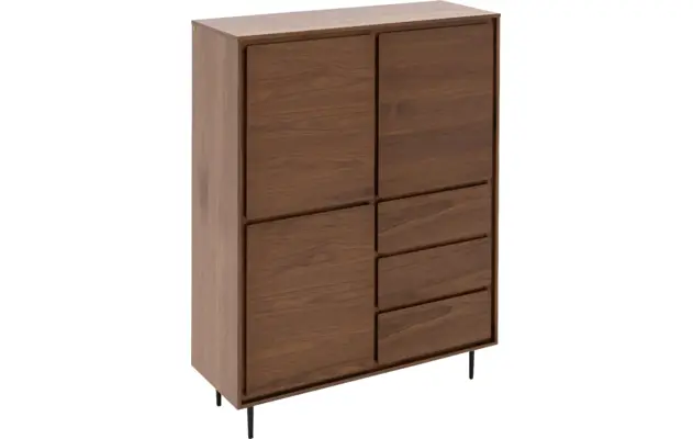 Goossens basic opbergkast trani noten noten - 8243905-goossens-basic-trani-opbergkast-essenhout-06