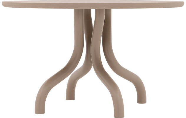 Goossens excellent eettafel matera beige leefbeton - 8243908-goossens-excellent-matera-eettafel-leefbeton-bruin-08