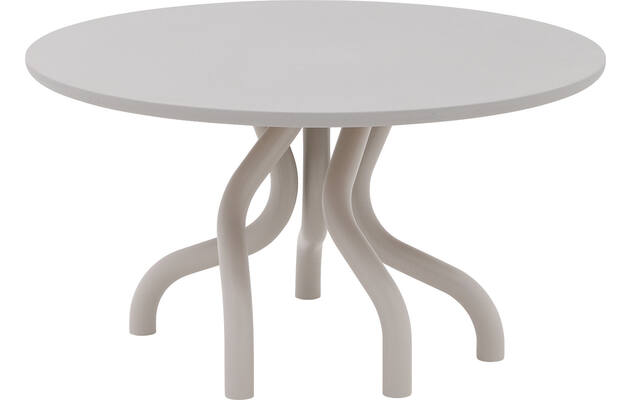 Goossens excellent eettafel matera beige leefbeton - 8243909-goossens-excellent-matera-eettafel-leefbeton-bruin-02