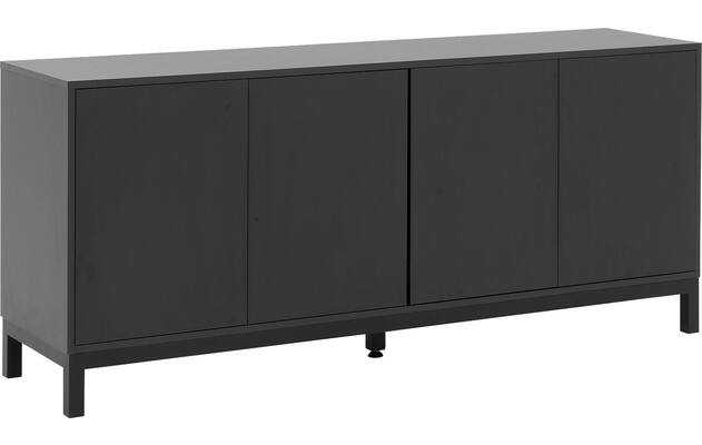 Goossens dressoir valencia zwart melamine - 8243925-goossens-valencia-dressoir-melamine-03