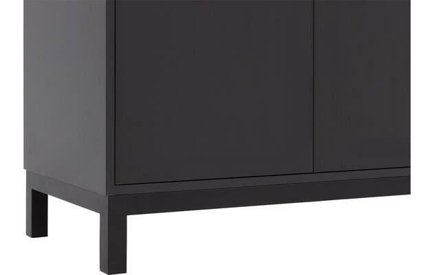 Goossens dressoir valencia zwart melamine - 8243925-goossens-valencia-dressoir-melamine-05