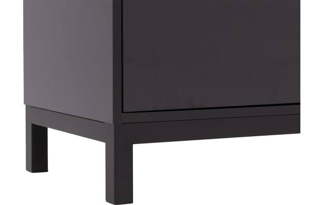 Goossens tv meubel valencia zwart melamine - 8243926-goossens-valencia-tv-meubel-melamine-zwart-07