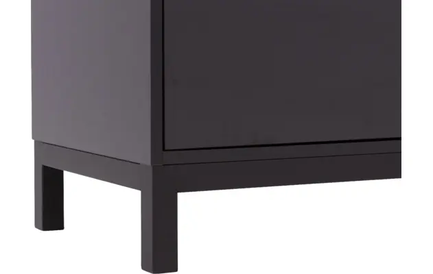 Goossens tv meubel valencia zwart melamine - 8243926-goossens-valencia-tv-meubel-melamine-zwart-07