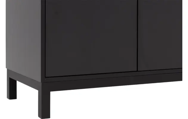 Goossens buffetkast valencia zwart melamine - 8243927-goossens-valencia-buffetkast-melamine-06