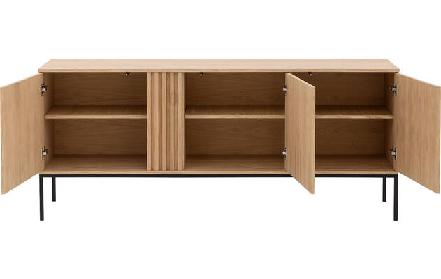 Goossens dressoir viola blank eiken - 8243936-goossens-viola-dressoir-eiken-02