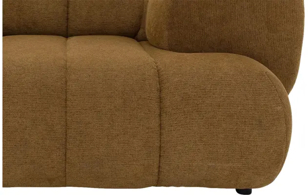 Goossens hoekbank weave geel stof - 8243949-gespiegeld-16