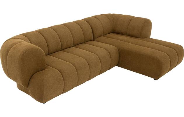 Goossens hoekbank weave geel stof - 8243949-goossens-weave-bank-stof-geel-03
