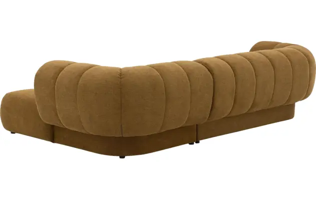 Goossens hoekbank weave geel stof - 8243949-goossens-weave-bank-stof-geel-06