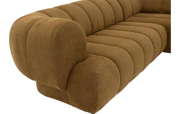 Goossens hoekbank weave geel stof - 8243949-goossens-weave-bank-stof-geel-09