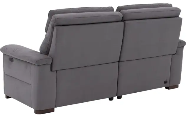 Goossens zitbank boris grijs microvezel - 8243950-goossens-boris-bank-microvezel-grijs-06