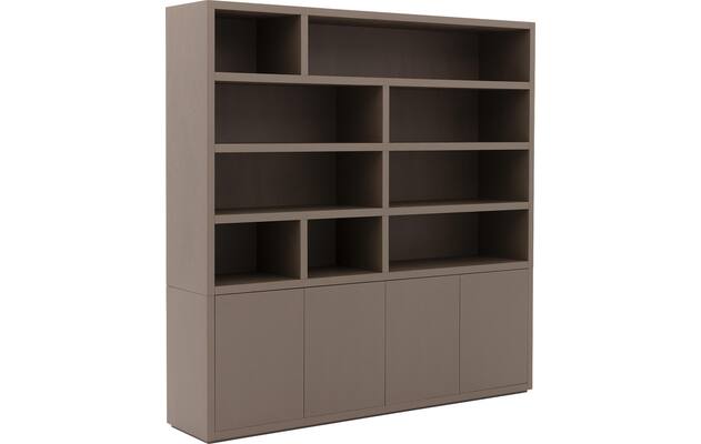 Goossens buffetkast barcelona bruin eiken - 8244008-goossens-barcelona-buffetkast-eiken-04