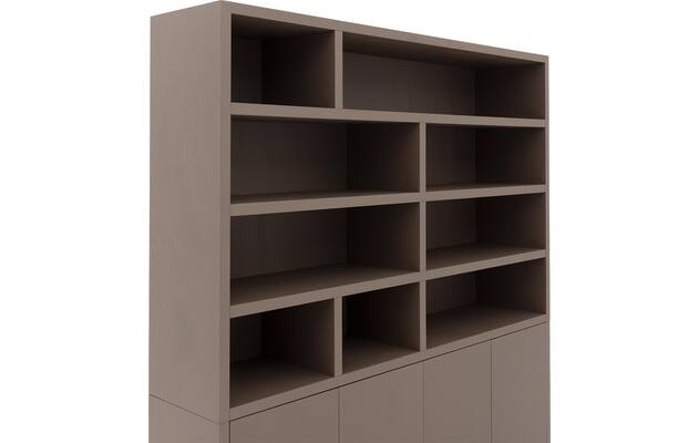 Goossens buffetkast barcelona bruin eiken - 8244008-goossens-barcelona-buffetkast-eiken-06