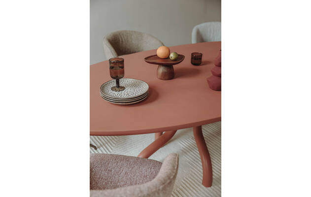 Goossens excellent eettafel matera rood leefbeton - 8244033-goossens-excellent-matera-eettafel-leefbeton-rood-14