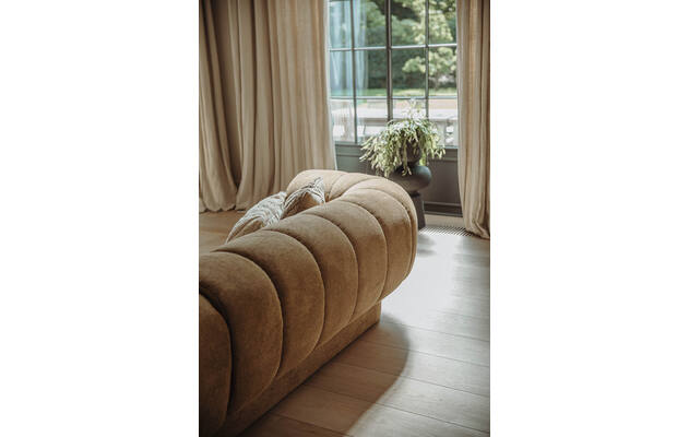 Goossens hoekbank weave geel stof - 8244036-goossens-weave-bank-stof-geel-14