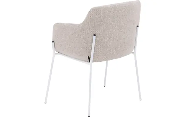 Goossens eetkamerstoel pepijn beige stof - 8244099-goossens-pepijn-eetkamerstoel-stof-bruin-02