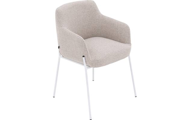 Goossens eetkamerstoel pepijn beige stof - 8244099-goossens-pepijn-eetkamerstoel-stof-bruin-05