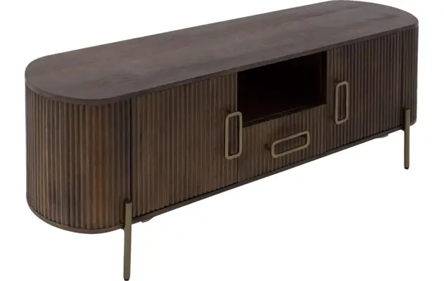 Goossens tv meubel dagmar bruin mango - 8244104-goossens-dagmar-tv-meubel-mango-bruin-10