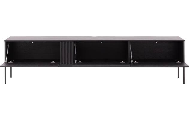 Goossens tv meubel viola zwart eiken - 8244145-goossens-viola-tv-meubel-eiken-zwart-02