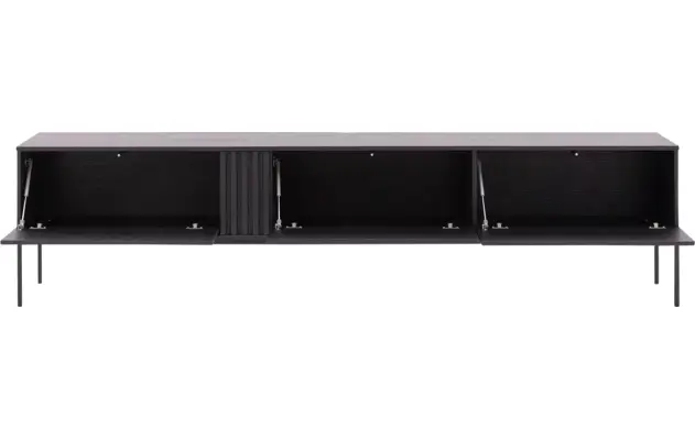 Goossens tv meubel viola zwart eiken - 8244145-goossens-viola-tv-meubel-eiken-zwart-02