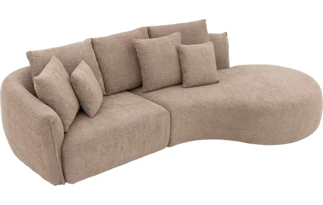 Goossens loungebank fay bruin stof - 8244164-goossens-fay-bank-stof-bruin-03