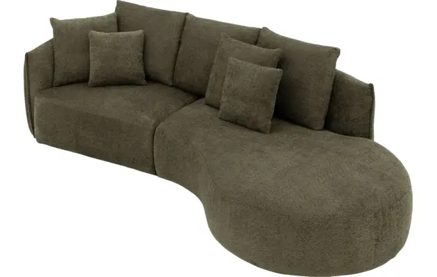 Goossens loungebank fay groen stof - 8244166-goossens-fay-bank-stof-groen-05
