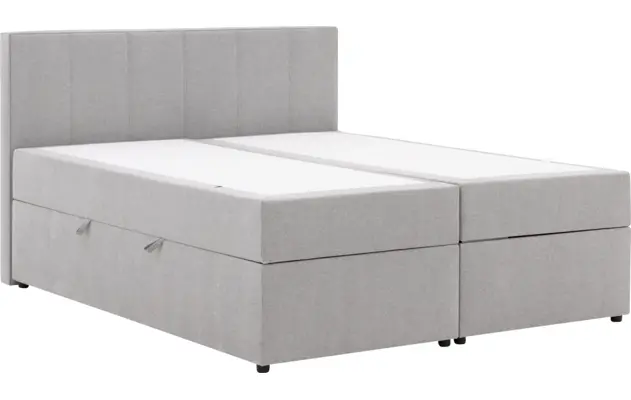 Goossens basic boxspring compleet store storage box grijs stof - 8244170-goossens-basic-store-storage-box-boxspring-compleet-stof-08