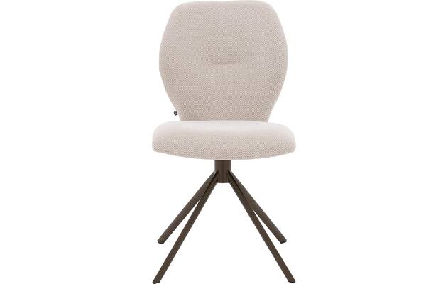 Goossens eetkamerstoel hera beige stof - 8244172-goossens-hera-stoel-onderdelen-stof-03