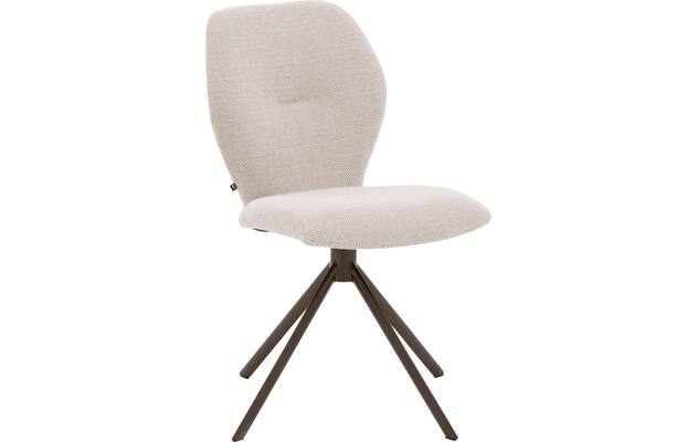 Goossens eetkamerstoel hera beige stof - 8244172-goossens-hera-stoel-onderdelen-stof-04