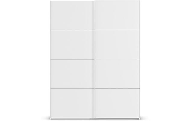 Goossens excellent kledingkast finca mat glas wit hoogwaardig meubelplaat - 8244179-01